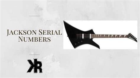 jackson guitar serial number lookup|jackson guitar serial number history.